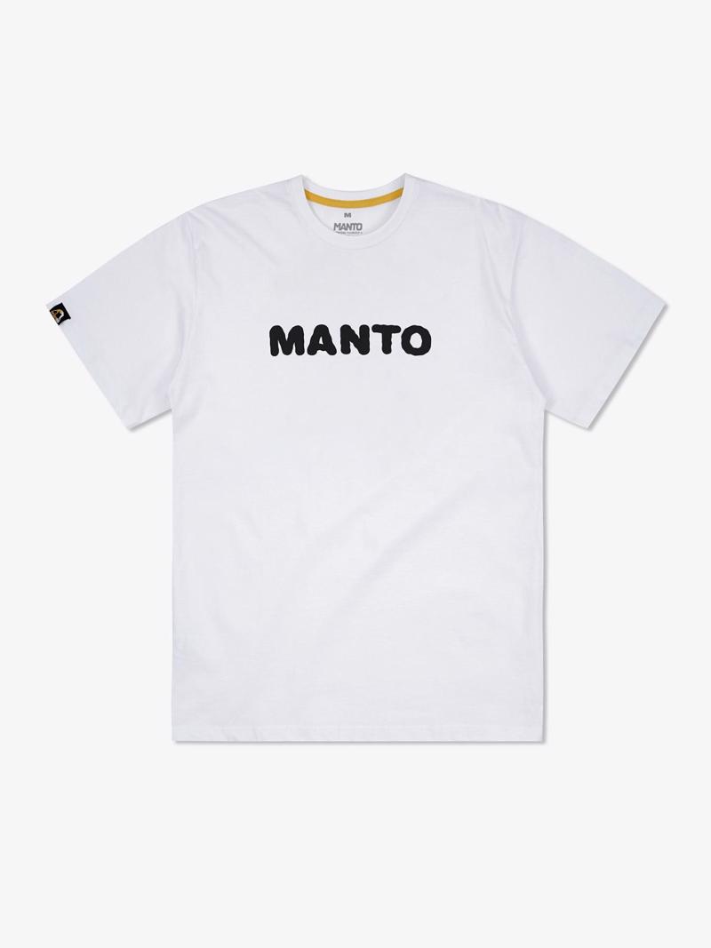 MANTO tigers tail tshirt - white